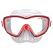 U.S. Divers Diva Women Snorkel Set, Ladies Silicone Mask, Trek Travel Fins, Dry Top Snorkel + Snorkeling Gear Bag - Purple - Small