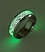Tanyoyo Celtic Dragon Rings for Men Women Stainless Steel Luminous Glow Wedding Band Silver Golden Jewelry (14)