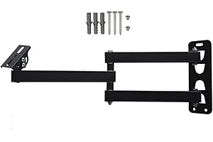Adjustable Projection Bracket with Adjustable Extension Arms 360 Degree Horizontal Rotation Metal Camera Mount Metal Mount fo
