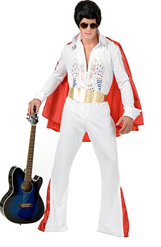 Charades Men's Rhinestone Rock Star Costume