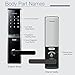 Fingerprint Samsung SHS-5230 (SHS-H700) Digital Door Lock keyless touchpad Security EZON + 2pcs of Emergency Keys Express Ship