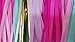 25 PCS Tissue Paper Tassel DIY Party Garland Decor for All Events & Occasions(Pastel)