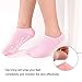 PRETTY SEE Moisture Socks Gel Moisturizing Socks for Moisturize Dry Hard Cracked Skin and Soften Repair Feet, 2 Packs, Blue & Pink