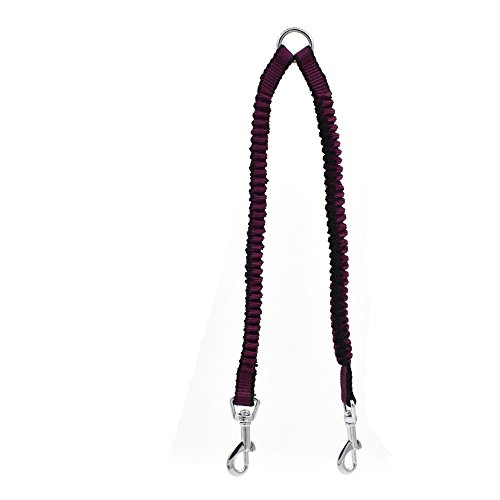 image for YamaziHD Double Dog Leash Coupler, Two Way Dog Walking & Training Leas