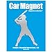 Softball Batter Car Magnet