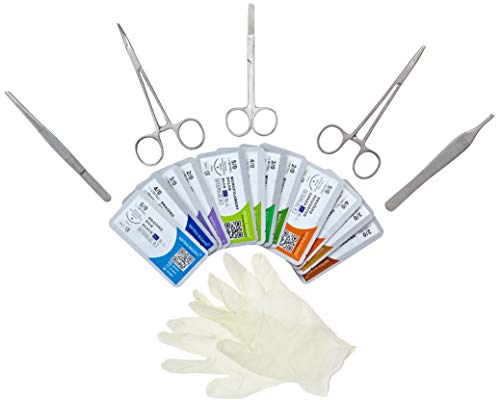 5 Sutures+Thread+Needle+Training+Instruments