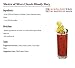 MASTER OF MIXES Classic Bloody Mary Drink Mix, Ready to Use, 1.75 Liter Bottle (59.2 Fl Oz), Individually Boxed