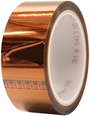 High Temp Tape - Heat Resistant Tape Polyimide Masking Tape Kapton Tape - Multi-Size Insulating Tape for Masking, Soldering, Powder Coating, Sublimation and Insulating Circuit Boards