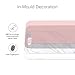 GMYLE AirPod Case Accessories Set, Protective Silicone Cover Skin with Keychain, Magnetic Strap Kit for Airpods Wireless Charging Bluetooth Earbuds Case, Compatible with Apple AirPods 1 & 2, Baby Pink
