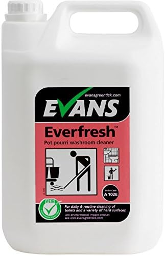 Evans A102EEV Everfresh Pot Pourri Toilet & Washroom Cleaner 5 Litre - Pack of 2