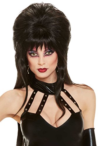 Rubie's Elvira Mistress Of The Dark Long Wig, Black, One Size