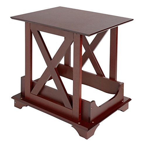 Hot Sale! Best Dog Wood Crate Bed Indoor Pet Cage Wooden Furniture End Table Removable