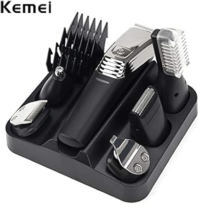 Amazon Com Nose Hair Trimmer 6 In 1 Rechargeable Hair Clipper