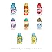 Skip Hop Toddler Sippy Cup with Straw, Zoo Straw Bottle, Hedgehog