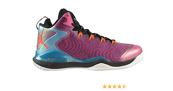 Jordan Super. Fly 3 hombres zapatos de fusión Rosa/Electric  orange-black-tropical Teal 684933 – 625, Rosado, 11.5 D(M) US : Ropa,  Zapatos y Joyería - Amazon.com