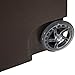 Abba Patio Base Patio Umbrella Stand with Two Wheels Steel Planter, 17.7L x 17.7W x 10.2H inch, 17.7 Inch, Bronze
