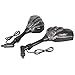 GZYF Motorcycle Universal 10MM LED Turn Signal Skull Skeleton Hand Rearview Mirrors