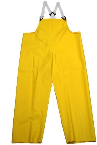Neese 45BT Flame Resistant Neoprene/Nylon Magnum Bib Trouser, Extra Large, Yellow