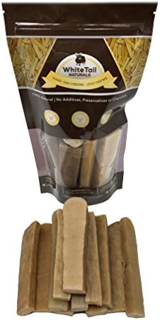 WhiteTail Naturals Himalayan Yak Milk Dog Chews (12 Pack Small to Medium) 1.2 Pounds | Healthy, Natural Pet Treats | Small Breeds, Puppies, Adults, Seniors | Hard Sticks for Dental Health