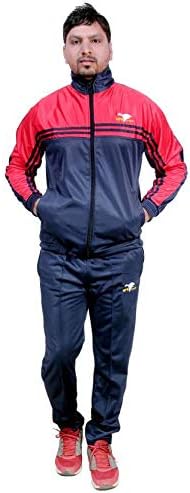 Tracksuit for Men Regular Super Poly Cotton Polyester Slim Fit Stylish Trending Casual and Gym wear Specially Designed for Athletic Body