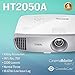BenQ HT2050A 1080P Home Theater Projector | 2200 Lumens | 96% Rec.709 for Accurate Colors | Low Input Lag Ideal for Gaming | 2D Keystone for Flexible Setupthumb 1