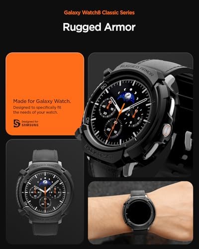 Funda Rugged Armor Compatible con Galaxy Watch 8 Classic