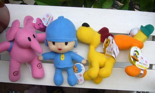 Elly Pato Loula Preschool Play Pocoyo & Friends Plush Dolls Best Gift!
