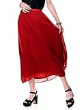 REGNA X BOHO Women's Summer Cool Lightweight Maxi Long Skirt (3 styles, Plus size)