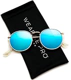 WearMe Pro - Reflective Lens Round Trendy Sunglasses