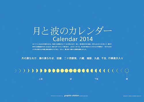 14 Calendar Calendar Month And Wave Japan Import Amazon Com Books
