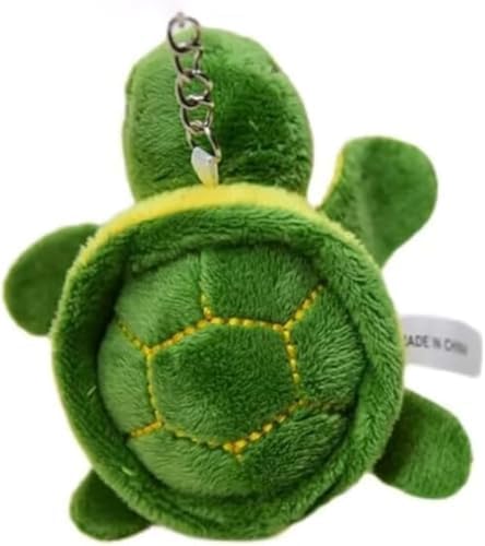 GANPUB Mini tortuga verde de peluche de animal de peluche lindo tortuga marina llavero colgante muñeca de dibujos animados para accesorios de bolsa de regalo de cumpleaños, animales de peluche GANPUB Mini tortuga verde de peluche de animal de peluche lindo tortuga marina llavero colgante muñeca de dibujos animados para accesorios de bolsa de regalo de cumpleaños, animales de peluche