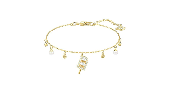 Charm Bracelet, Gold Plated 5465411 