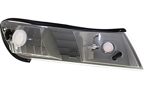 Evan-Fischer EVA20572013634 Corner Light for Mercury Grand Marquis 98-02 Corner Lamp LH Lens and Housing Left Side Replaces Partslink# FO2550124