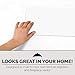 Floor Vent Cover | White | Magnetic Vent Covers – Air, AC, RV, Dryer, Air Duct Vent Deflector