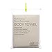 Aquis Microfiber Waffle Body Towel, White