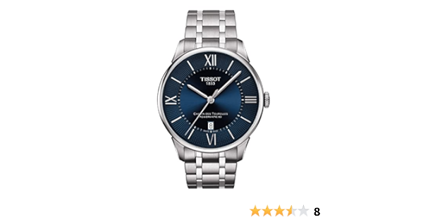 Amazon.com: Tissot Men's Chemin Des Tourelles Powermatic 80 - T0994071104800  Grey One Size : Clothing, Shoes \u0026 Jewelry