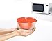 Joseph Joseph M-Cuisine Cool Touch Microwave Bowl Set of 2, Orange