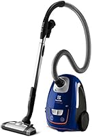 Electrolux UltraSilencer Origin Plus - Aspiradora silenciosa con bolsa y cepillo AeroPro Parketto Pro, color azul