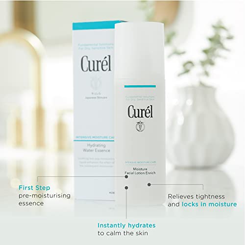 Curel Japan Skin Care Hydrating Water Essence Toner, Water Based Face