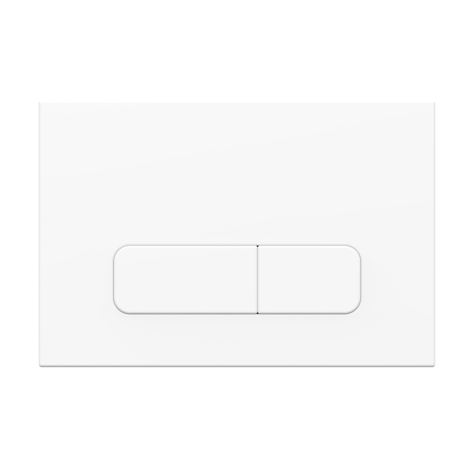 Stilform Push Plate White Matt Compatible with Geberit Duofix Sigma (UP 320)