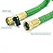 Expanding Hose Noopel 50ft Strongest Expandable Garden Hose with Double Latex Core Solid Brass Fitting and 5000 Denier Woven Casing for All Your Watering Needs (Green)