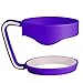Mug Handle, PHOTNO Handle For YETI Rambler 30 oz Tumblers Slip Handle Yeti Cup (Purple)