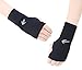 CompressionZ Compression Wrist Sleeves (Pair) - Wrist Support Brace Tennis, Bowling, Sports & Injury Recovery - Pain Relief Wraps for Arthritis, Sprains, Carpal Tunnel, Tendonitis