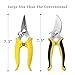 EAPFCT Pruning Shears Hand Pruners Garden Cutter Clippers Stainless Steel Bypass Pruning Kit Hydroponic Set of 2thumb 2