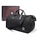 ACSTEP Crospack Carry on Large Garment Bag for Travel,Upgraded 55L Suit Duffle Bag, Shoulder Garment Bags for Men Women Black