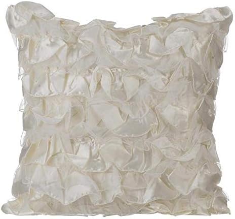 Amazon Com The Homecentric Luxury Ivory Euro Pillowcases 26x26