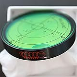 Metal Large Spirit Bubble Level (Green) 60mm Diameter, 2-23/64