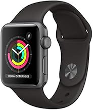 Apple Watch Series 3 (GPS, 38mm) - Space Gray Aluminum Case with Black Sport Band