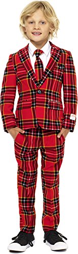 Boys 'The Lumberjack' Party Suit and Tie by OppoSuits