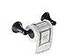 Cavoli Bathroom Toilet Roll Paper Holder Bronze,Hanging Oil Rubbed Bronze Toilet Paper Holder,Wall Mounted Black/ORB